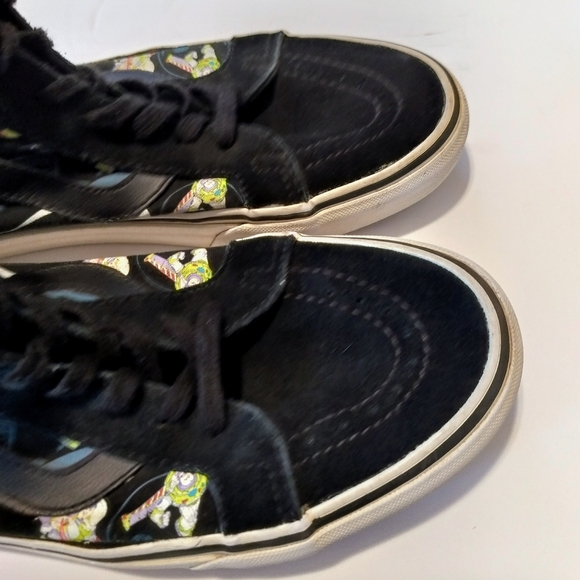 Vans X Disney Pixar Toy Story Buzz Lightyear Sk8 Suede  Hi Tops, Mens Size 10 - Picture 11 of 12
